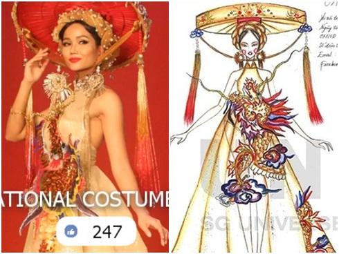 Rò rỉ hình ảnh quốc phục đẹp nghẹn lời của H'Hen Niê tại Miss Universe 2018