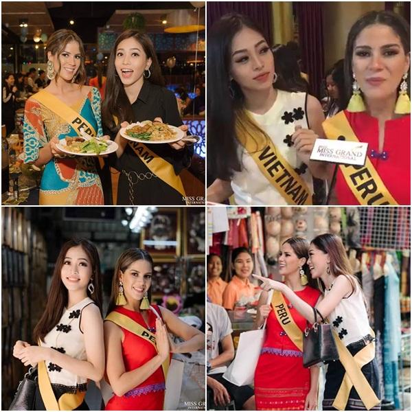 CHỌN BẠN MÀ CHƠI như Á hậu Bùi Phương Nga: Kết giao toàn nhan sắc nặng ký tại Miss Grand 2018-3