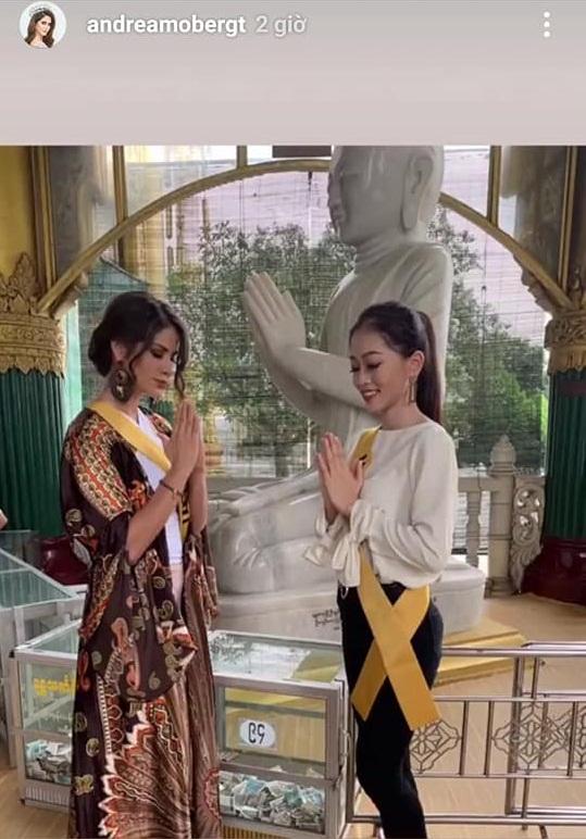 CHỌN BẠN MÀ CHƠI như Á hậu Bùi Phương Nga: Kết giao toàn nhan sắc nặng ký tại Miss Grand 2018-2