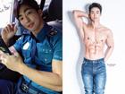 Nam cảnh sát Hàn Quốc điển trai, có thân hình chuẩn 6 múi