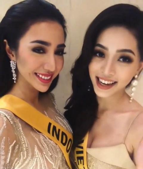 CHỌN BẠN MÀ CHƠI như Á hậu Bùi Phương Nga: Kết giao toàn nhan sắc nặng ký tại Miss Grand 2018-16