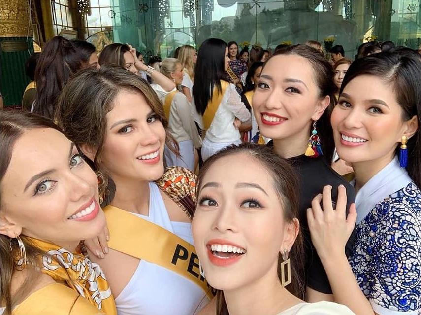 CHỌN BẠN MÀ CHƠI như Á hậu Bùi Phương Nga: Kết giao toàn nhan sắc nặng ký tại Miss Grand 2018-14