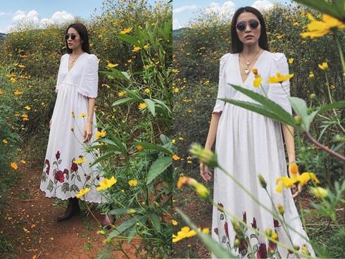 Tăng Thanh Hà như nàng thơ xứ sở mộng mơ trong loạt ảnh du lịch Đà Lạt cùng bạn bè
