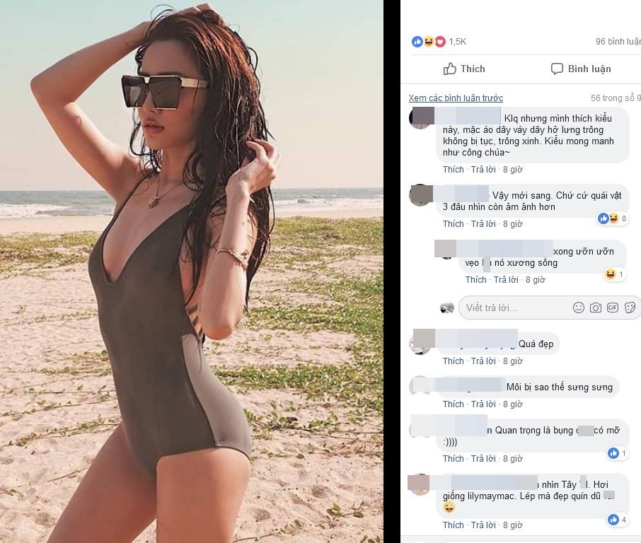 Đăng ảnh áo tắm lộ ngực phẳng mông lép, thánh lầy Bích Phương vẫn nhận mưa lời khen-2