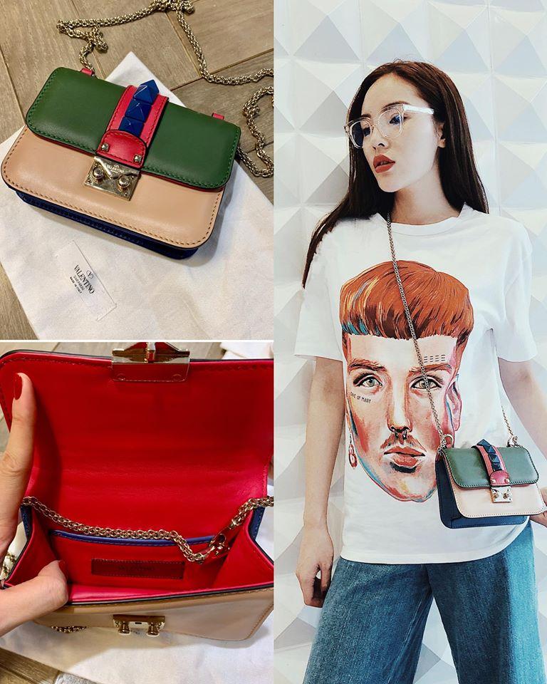 Chỉ lộ một góc tủ đồ đựng túi xách, Hoa hậu Kỳ Duyên khiến fan choáng váng vì trị giá bằng căn hộ sang xịn-12