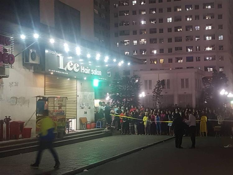 Khởi tố vụ cô gái ném con mới sinh từ tầng 31 chung cư Linh Đàm xuống đất-3