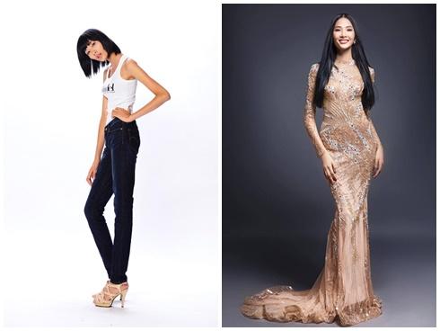 Trước khi sở hữu body đẹp như tạc, Hoàng Thùy từng có thời gầy trơ xương ngực-8