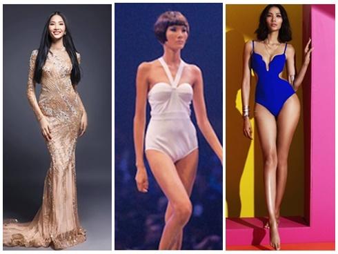 Trước khi sở hữu body đẹp như tạc, Hoàng Thùy từng có thời gầy trơ xương ngực