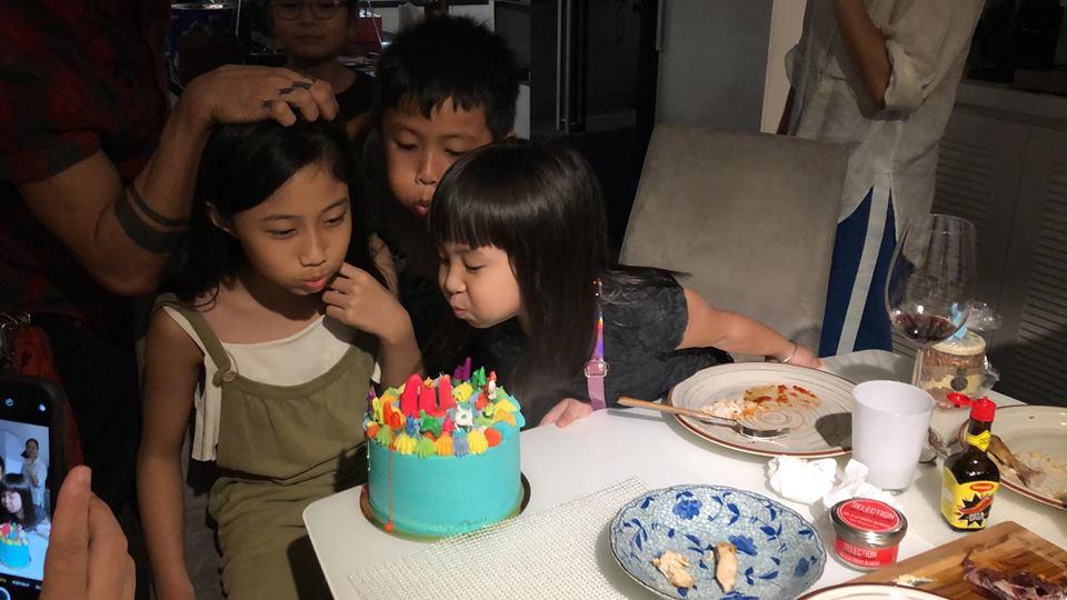 Phạm Anh Khoa tưng bừng mừng sinh nhật con gái bên vợ chồng Tăng Thanh Hà-4