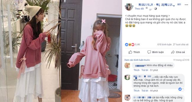 Yêu xa được người yêu tặng váy qua mạng, cô gái nhận ngay cái kết đắng-1