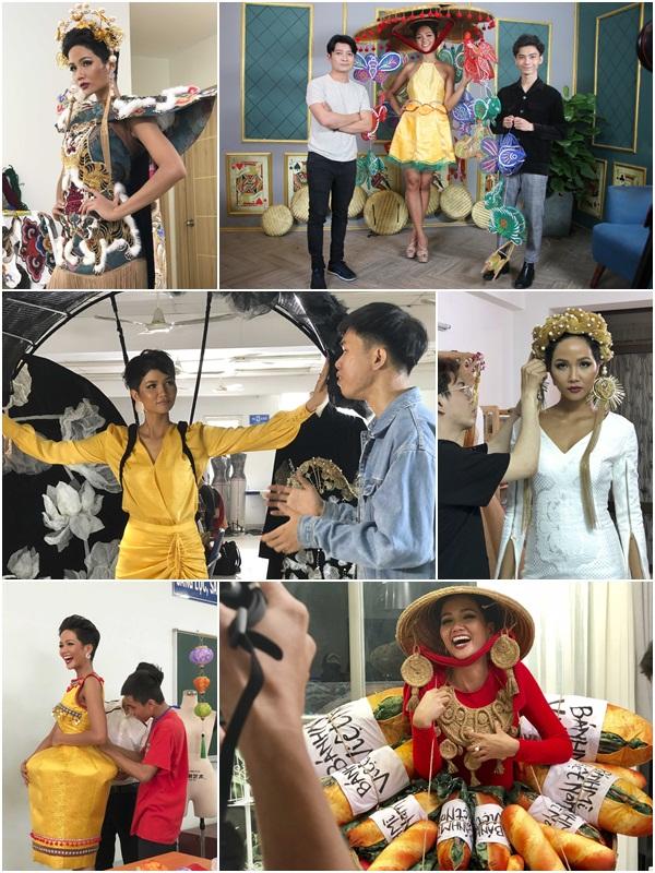 Không phải sốt ruột chờ nữa, HHen Niê chính thức công bố quốc phục nét căng tại Miss Universe 2018-1