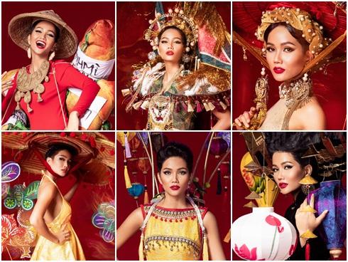 Không phải sốt ruột chờ nữa, H'Hen Niê chính thức công bố quốc phục nét căng tại Miss Universe 2018