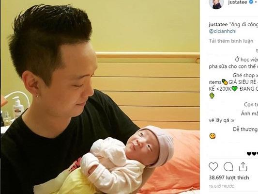 Con gái JustaTee - Trâm Anh 'gây bão' mạng với biểu cảm hài hước