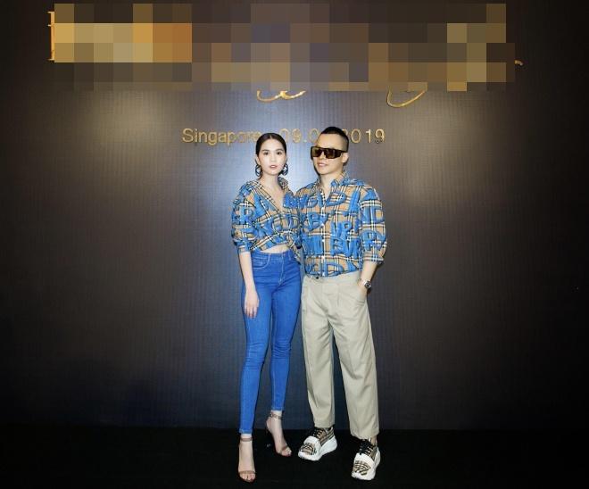 Suốt ngày diện đồ đôi tình tứ, showbiz Việt có ai thân thiết như cặp ông bầu Vũ Khắc Tiệp - gà cưng Ngọc Trinh-2