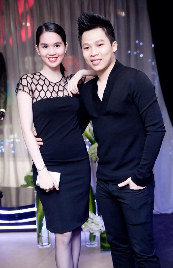 Suốt ngày diện đồ đôi tình tứ, showbiz Việt có ai thân thiết như cặp ông bầu Vũ Khắc Tiệp - gà cưng Ngọc Trinh-10