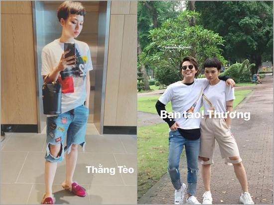 Dù liên tục bị chê mặc xấu, Miu Lê vẫn diện quần rách te tua không khác gì dân 'bụi đời chợ lớn' ra ngoài