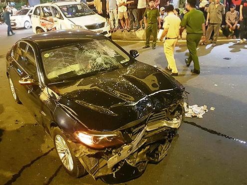 Vụ nữ tài xế BMW tông 5 xe máy và những người đàn bà say-2