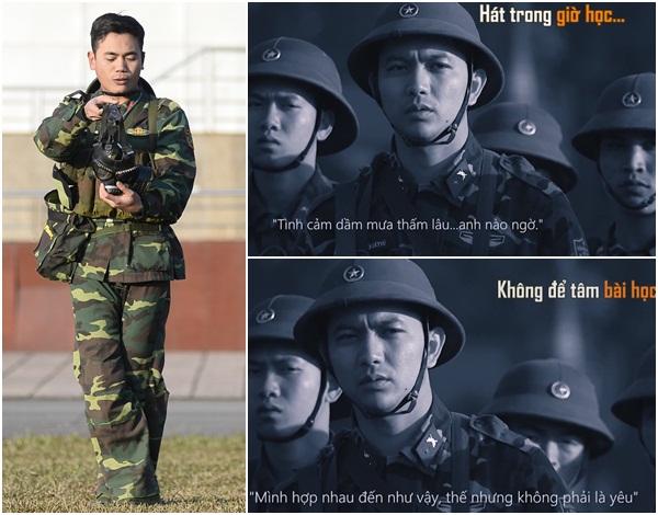 Đang giờ học trong quân ngũ, Tim lẩm bẩm hát Em gái mưa khiến người xem không nhịn nổi cười-2