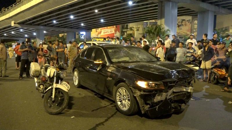 Nữ tài xế BMW nói cứ để em lo sau tai nạn 1 người chết, 7 người bị thương-1