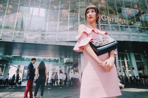 Diễm My 9x phủ hàng hiệu khi biến hình thành quý cô thập niên 80-10