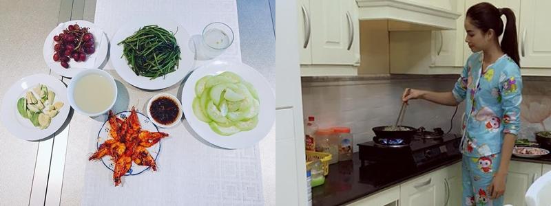 Từ Mỹ, Phạm Hương phớt lờ nghi án bầu bí lại còn khoe mâm cơm giản dị đậm hồn quê-1