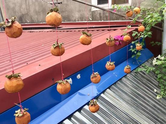 Chị em đua nhau khoe thành phẩm hồng treo gió siêu hấp dẫn