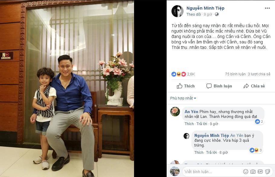 QUÁ LẦY LỘI: Ngôi sao Quỳnh Búp Bê tiết lộ đứa bé Vũ đang nuôi là con của ông Cấn và Cảnh-2