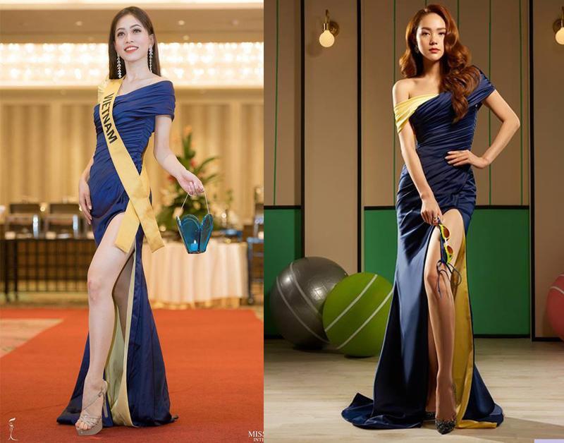 Chinh chiến Miss Grand 2018, Bùi Phương Nga liên tiếp mặc váy cũ của dàn mỹ nhân đàn chị-4
