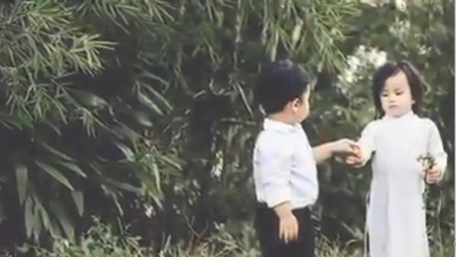 Fan Mỹ Tâm rụng rời với hình ảnh cưng không để đâu cho hết trong version nhí Đừng hỏi em-2