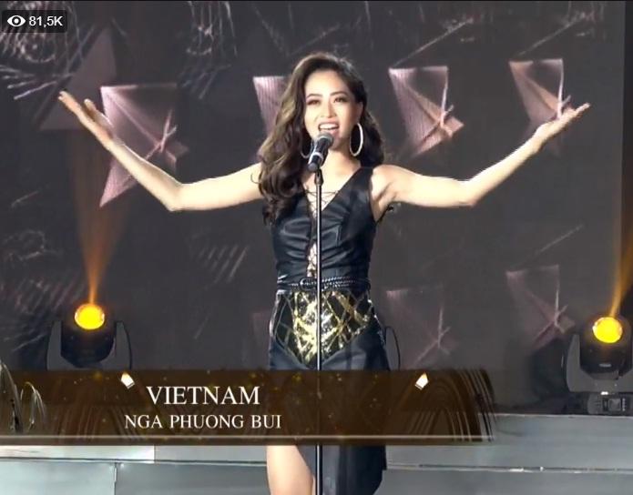 Bùi Phương Nga hô vang Việt Nam chào sân chung kết-1