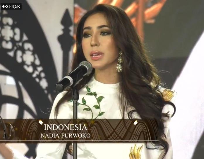 Bùi Phương Nga thuyết trình xuất sắc về chủ đề hòa bình khi lọt top 10-5