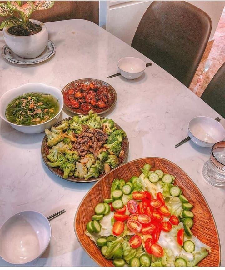 Lan Khuê trổ tài nấu ăn khiến Fan trầm trồ ngưỡng mộ-10