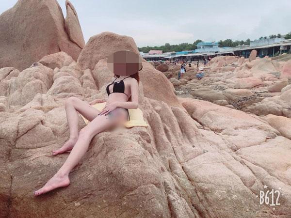 Danh tính gái xinh còn lại trong loạt ảnh tắm trần truồng ở Bình Định: Gây shock khi livestream cởi sạch vì bị chỉ trích-5