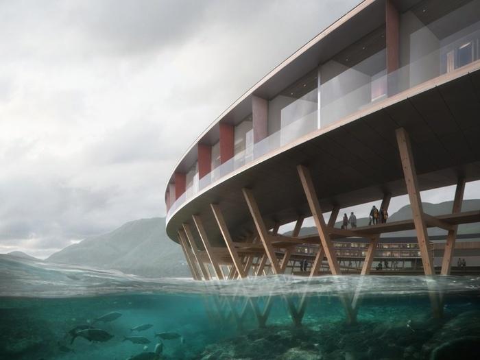 Khách sạn tuyệt đẹp như bước ra từ phim khoa học viễn tưởng ở Na Uy-5