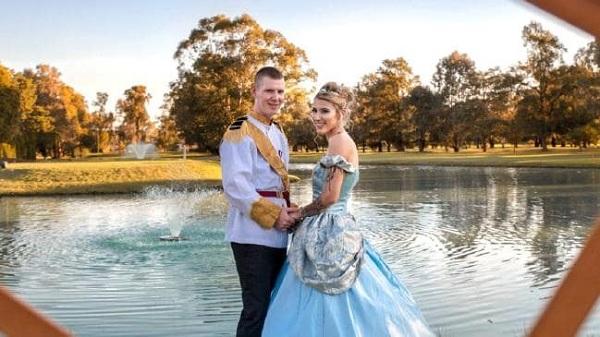 Đám cưới trong mơ của mọi cô gái có mộng công chúa-1