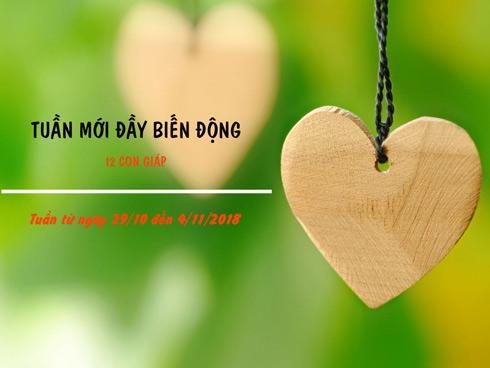 Tử vi tuần mới đầy biến động của 12 con giáp từ ngày 29/10 đến 4/11/2018