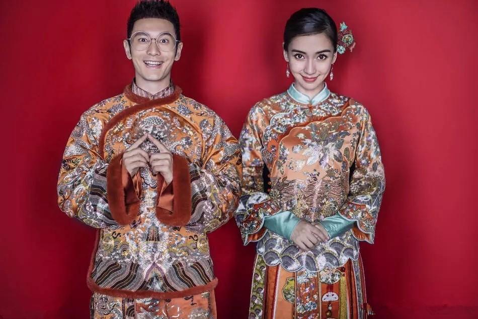 Trang phục cưới truyền thống của mỹ nhân Hoa ngữ: Angela Baby siêu đắt đỏ, Lưu Thi Thi cầu kì tỉ mỉ-3