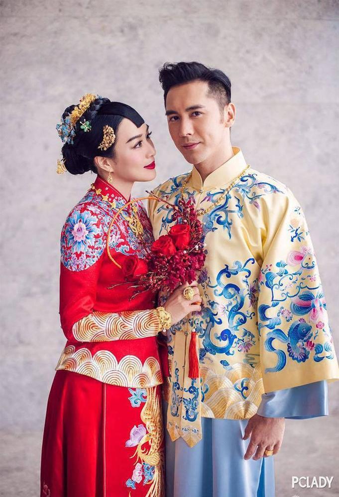 Trang phục cưới truyền thống của mỹ nhân Hoa ngữ: Angela Baby siêu đắt đỏ, Lưu Thi Thi cầu kì tỉ mỉ-6