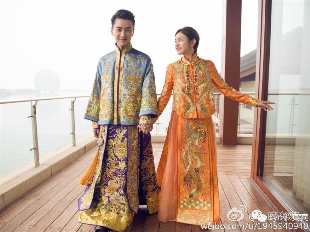 Trang phục cưới truyền thống của mỹ nhân Hoa ngữ: Angela Baby siêu đắt đỏ, Lưu Thi Thi cầu kì tỉ mỉ-10
