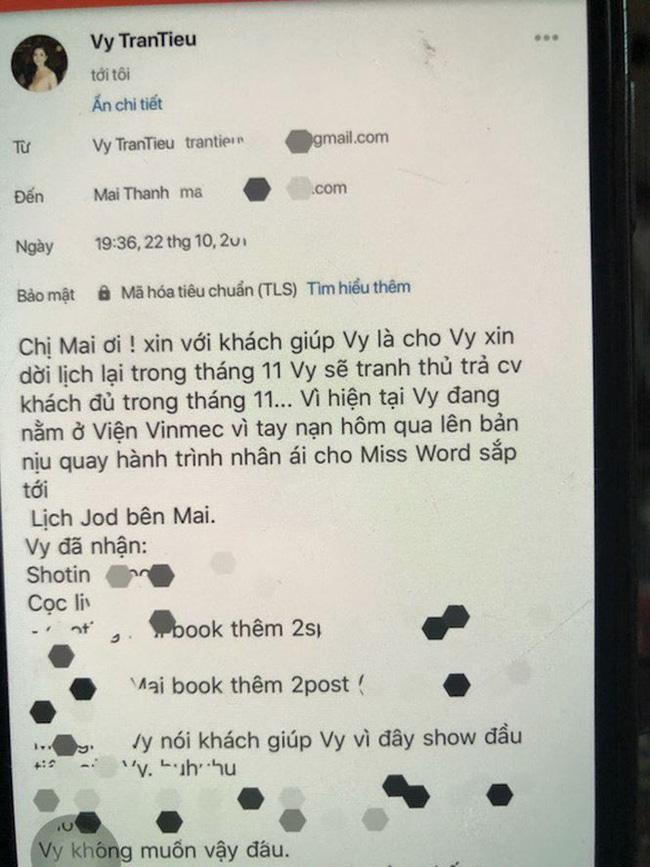 Hoa hậu Trần Tiểu Vy bị kẻ xấu tung tin nhập viện sau đó mạo danh ký hợp đồng quảng cáo bất hợp pháp-2