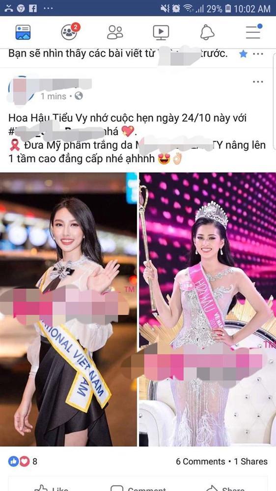 Hoa hậu Trần Tiểu Vy bị kẻ xấu tung tin nhập viện sau đó mạo danh ký hợp đồng quảng cáo bất hợp pháp-3