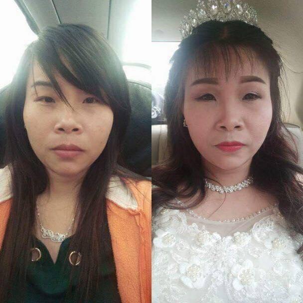 Phiên bản cô dâu xấu hơn bản gốc khiến chị em ngậm ngùi khóc ròng trong ngày cưới-5