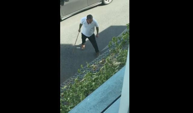 Xôn xao clip ông bố xăm trổ mang roi dạy cho rể quý bài học khi nghe tin con gái bị bạo hành-1