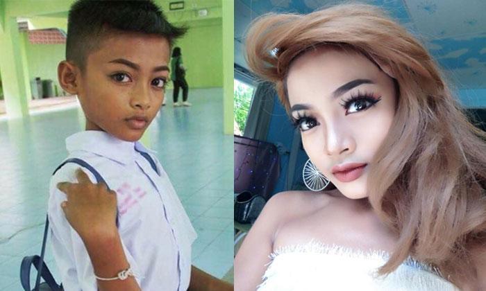 Cậu bé 12 tuổi gây sốt với tài năng giả gái và catwalk thần sầu được ví như HHen Niê-2