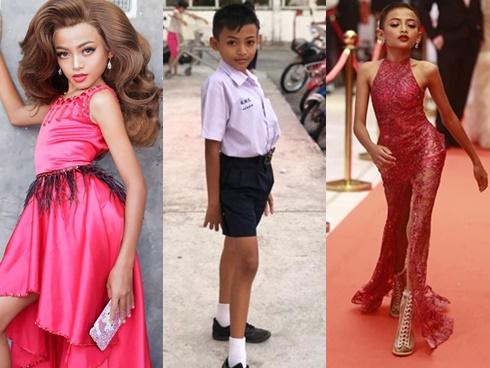 Cậu bé 12 tuổi gây sốt với tài năng giả gái và catwalk thần sầu được ví như H'Hen Niê