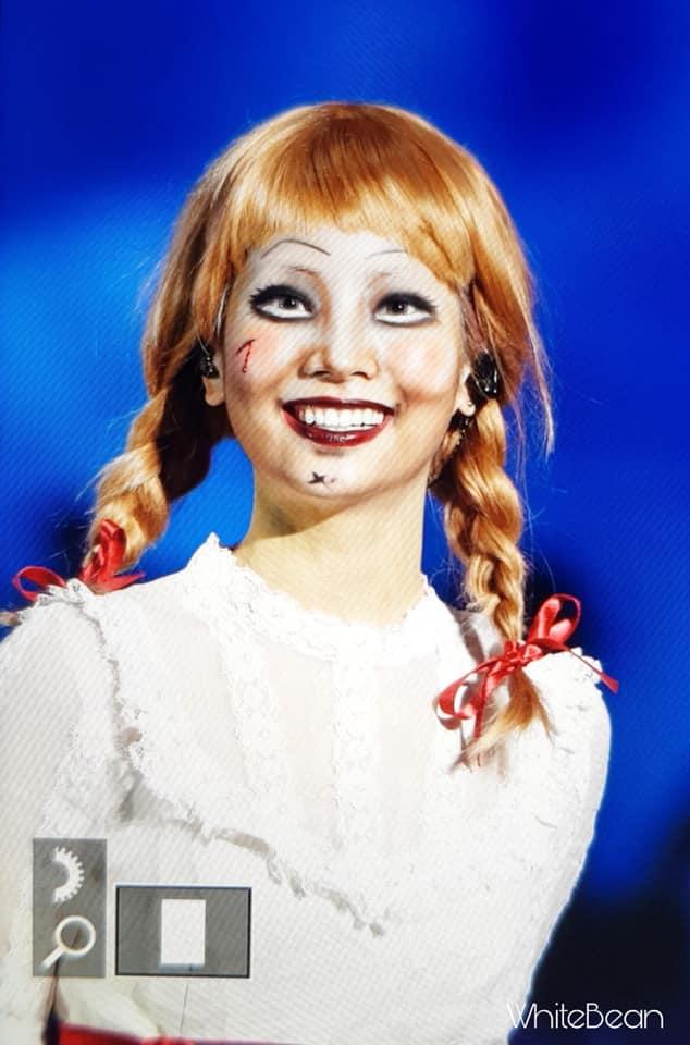 Mỹ nhân Hàn biến hình dịp Halloween: Mợ Ngố Song Ji Hyo cực chất, TWICE khiến khán giả hết hồn-11