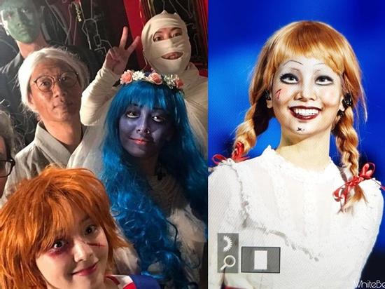 Mỹ nhân Hàn 'biến hình' dịp Halloween: 'Mợ Ngố' Song Ji Hyo cực chất, TWICE khiến khán giả hết hồn