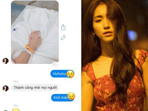 Vừa tung MV mới, Hòa Minzy đã phải nhập viện phẫu thuật dạ dày