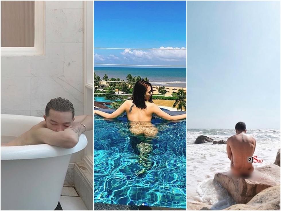 Ai cũng hóa trang thành ma quỷ đêm Halloween, chỉ riêng Chi Pu và Tăng Thanh Hà ngược lối-17