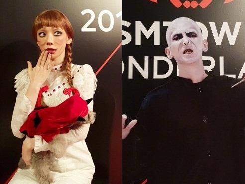 Cười 'rơi nước mắt' với bữa tiệc Halloween chất nhất showbiz Hàn